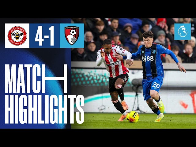 Kevin Schade hat-trick results in Bees defeat | Brentford 4-1 AFC Bournemouth