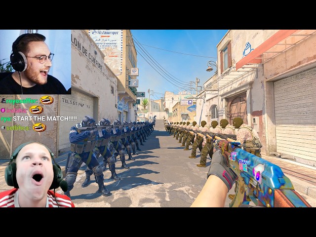 64 Players Simulate War in CS2 (32v32)