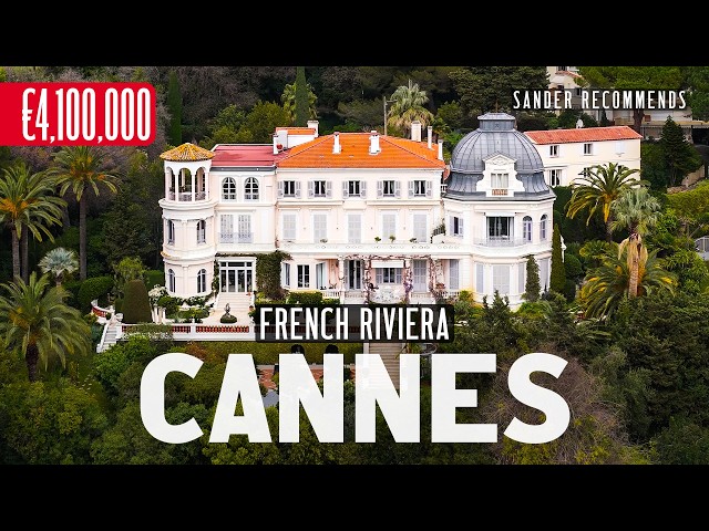 €4.1M Character Penthouse on the French Riviera | Villa Springland Tour