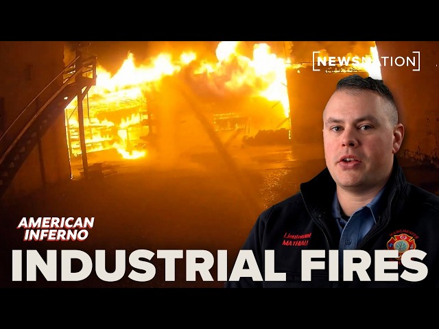 Towering Infernos Engulf Pallet Yards, Historic Buildings | American Inferno