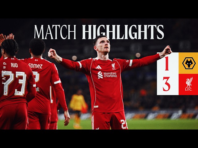 FA Cup Highlights: Wolves 1-3 Liverpool | Robertson screamer, Salah & Jones!