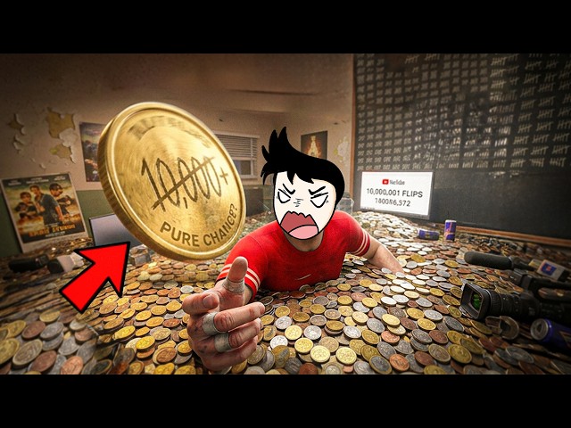 I Flipped A Coin 3,653 Times !