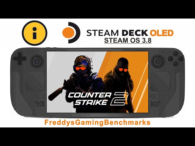 Counter Strike 2 (Test 09.2025) on Steam Deck OLED with Steam OS 3.8